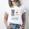 Mr. & Mrs. Panda S T-Shirt Koala Künstler - Weiß - Produktbild-Vorschau 3