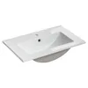 Waschtisch mit Unterschrank TRENT 60 cm Grau Hochglanz mit Produktbild-Vorschau 2