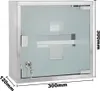 DEUBA® Medizinschrank XL inkl. 2 Schlüssel Produktbild-Vorschau 5