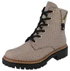 Damskie buty za kostkę Rieker 72617-00 beżowe 38 Podgląd zdjęcia produktu 7
