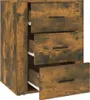 vidaXL Noční stolek Smoked Oak 50x36x60 cm výrobek ze dřeva Náhled obrázku produktu 6