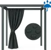 Oxford Stoff wasserdicht PVC-beschichtet - Graphit, 160 cm Produktbild-Vorschau 3