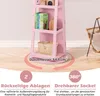 GOPLUS Schmuckschrank mit Ganzkörperspiegel, 360° drehbarer Produktbild-Vorschau 4