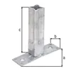 Handlaufstütze für Universalpfosten, 30x30mm Produktbild-Vorschau 4