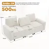 Merax 3-Sitzer Schlafsofa mit Schlaffunktion und Produktbild-Vorschau 13