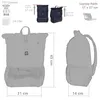 ELEPHANT Rucksack Laptoprucksack Laptop Daypack Büro Reise Produktbild-Vorschau 7