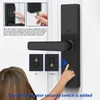 KKmoon Smart Lock aus Aluminiumlegierung, Türstärke 38-55 Produktbild-Vorschau 8