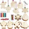 Basteln Weihnachten, 24 Stück Christbaumschmuck Produktbild-Vorschau 1