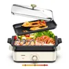CalmDo Grillpfanne Elektrische Multifunktionspfanne 1400W 2 Produktbild-Vorschau 1