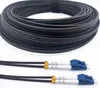 Elfcam - Cavo in fibra ottica da 50 m (nero, armato in Anteprima dell’immagine prodotto 1
