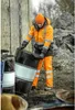 LEDA isolierte Winterarbeitsjacke wasserdicht orange XL Produktbild-Vorschau 3