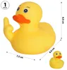 Badeente Mittelfinger 8x8x7,5cm PVC gelb Schnabel Ente Produktbild-Vorschau 2