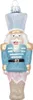Greengate Anhänger Glas Nussknacker pale blue glitter large Produktbild-Vorschau 1
