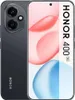 A marketing image of a Honor 400 5G smartphone, showing its rear camera module and a stylized representation of its display. Produktbild-Vorschau