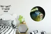 MuchoWow® Runde Wandtattoo - Wandsticker Tapete Aufkleber Produktbild-Vorschau 3