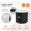 ECD Germany Eisbad Ø80 cm, Eistonne mit Isolierung Produktbild-Vorschau 2