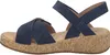 JOSEF SEIBEL Evita 03 | Sandale für Damen | Blau Produktbild-Vorschau 3