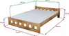 Hochbett Naomi 160 x 200 cm, Erle Matratze: Matratze Coco Produktbild-Vorschau 4