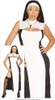 costume da suora sexy per donna taglia M - L, taglia:L Anteprima dell’immagine prodotto 6