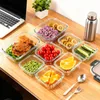 8 pezzi contenitori per alimenti in vetro, con coperchio, Anteprima dell’immagine prodotto 7