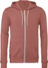 Canvas 3739 | Uni Zip-Up Poly-Baumwolle Fleece Hoodie - Produktbild-Vorschau 4