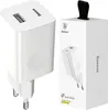Baseus Quick Charger, Vnútorný, Vonkajší, USB, 8 V, Biela Náhľad obrázku produktu 5