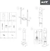 MSV Stand WC Garnitur WC Bürste Toilettenbürste Klobürste Produktbild-Vorschau 8