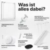 CHILDOO Treppenschutzgitter ohne Bohren [GS-] Türgitter für Produktbild-Vorschau 5