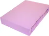 Spannbettlaken 80x180cm LILA Jersey Spannbetttuch 100% Produktbild-Vorschau 2