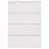 vidaXL Armoire d'appoint blanc 60x36x84 cm Pin massif Voir les images du produit 3