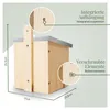 WILDLIFE HOME Vogel Nistkasten für Rotkehlchen, Produktbild-Vorschau 6