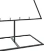 vidaXL Metall-Weihnachtsbaum für Dekorationen Schwarz 150 Produktbild-Vorschau 5