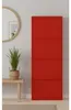 Pisa Armoire à chaussures à 4 rabats/portes en métal, Voir les images du produit 10