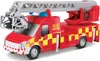 Bburago vrachtwagen met een brandweerladder Productafbeelding-voorbeeld 2