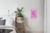 MuchoWow® Textilposter Jahrgang - Skeeler - Frau 40x60 cm Produktbild-Vorschau 3