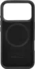 The back of a black phone case with a circular magnetic ring visible inside. Voir les images du produit