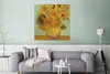 MuchoWow® Poster Sonnenblumen - Vincent van Gogh 75x75 cm - Produktbild-Vorschau 5
