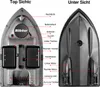 500M GPS Köderboot Kabellos Angeln Futterboot mit 3 Klappen Produktbild-Vorschau 7
