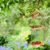 Relaxdays Vogelfutterstation Holz, zum Aufhängen, Produktbild-Vorschau 2