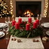 HOFER Candele Stumpen 40 pz - Rosso 4×7 cm - Non Anteprima dell’immagine prodotto 8