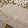 HOMCOM Banc banquette bout de lit coffre de rangement 2 en Voir les images du produit 4
