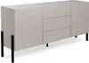 Moderne beige Küche Anrichte Wohnzimmer 3 Schubladen 2 Produktbild-Vorschau 7