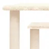 vidaXL Kratzbaum mit Plattformen Creme 50 cm Produktbild-Vorschau 5