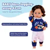 BABY born Jogginganzug in Navyblau mit Hoodie und Hose für Produktbild-Vorschau 2