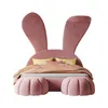 Kaninchen Mädchen Kinder Bett Rot Hasenohre bett Produktbild-Vorschau 6