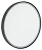 Badezimmerspiegel Schwarz 50 cm inkl  LED 3 Stufen Dimmbar Produktbild-Vorschau 1