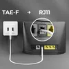 deleyCON 10m Telefonkabel TAE-F Stecker auf RJ11 Stecker Produktbild-Vorschau 7