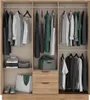 Kleiderschrank mit 6 Türen & 2 Schubladen - B 162 cm - Produktbild-Vorschau 3