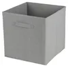 Aufbewahrungsbox Textil, grau 31x31x31cm Produktbild-Vorschau 1