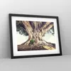 Gerahmtes Poster - Schwarzer Rahmen - Tiger Wild Baum - Produktbild-Vorschau 8